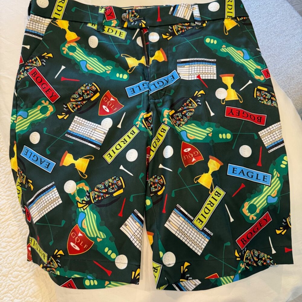 Loudmouth Golf Shorts - Golf Theme